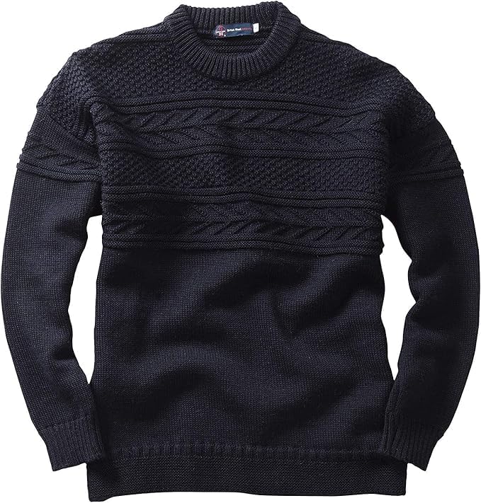Pure Wool Guernsey Jumper (British Made)