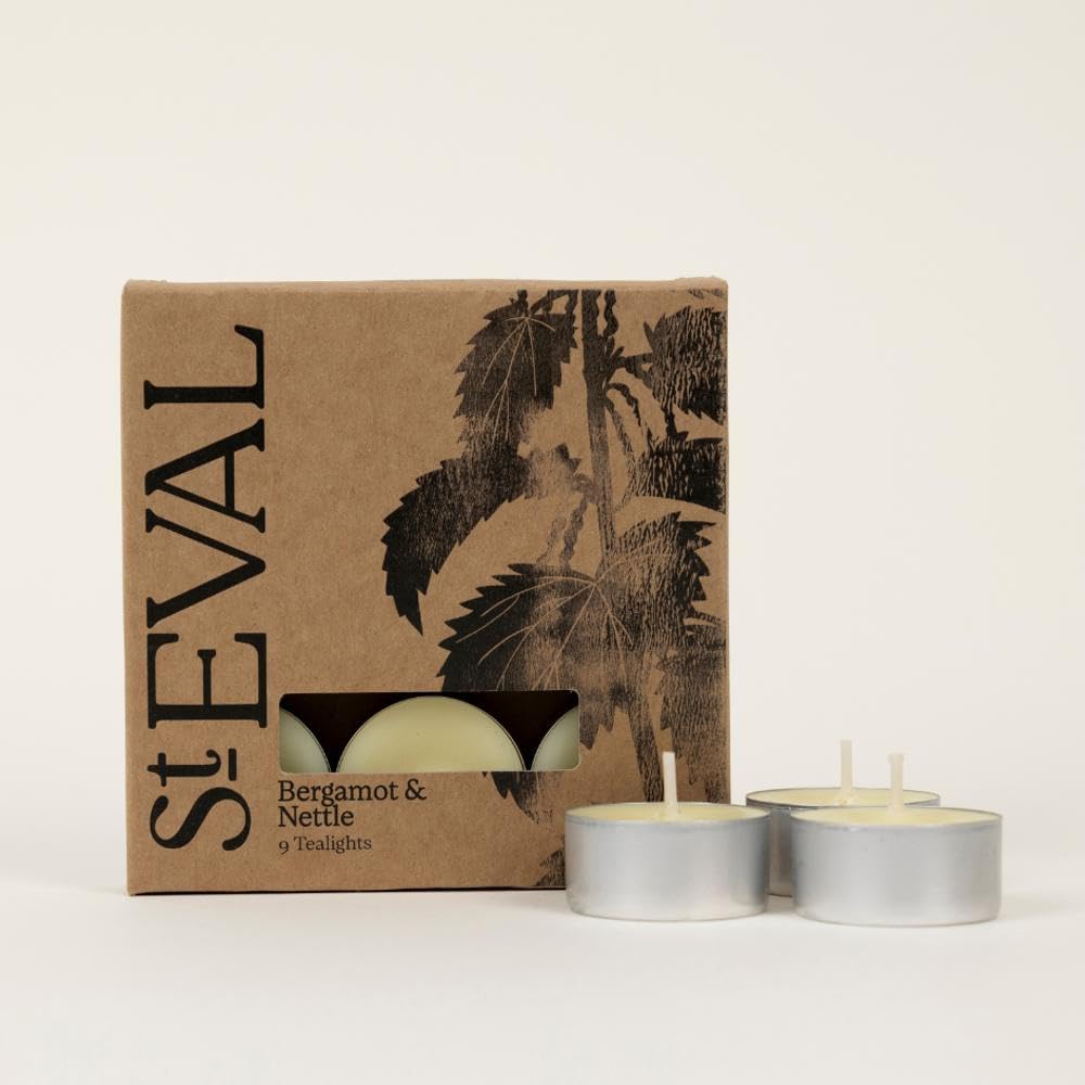 St. Eval Bergamot & Nettle Tealights (9)