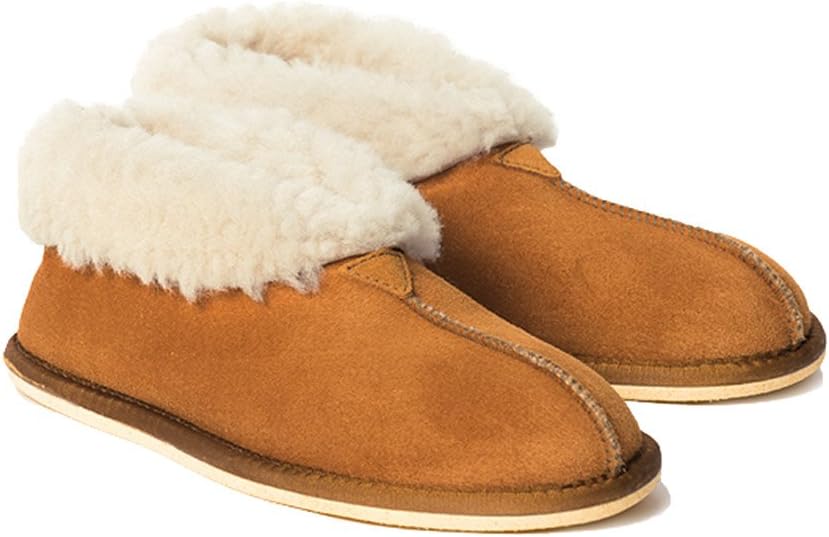 Celtic & Co Sheepskin Bootee Slippers (Handmade in Cornwall)